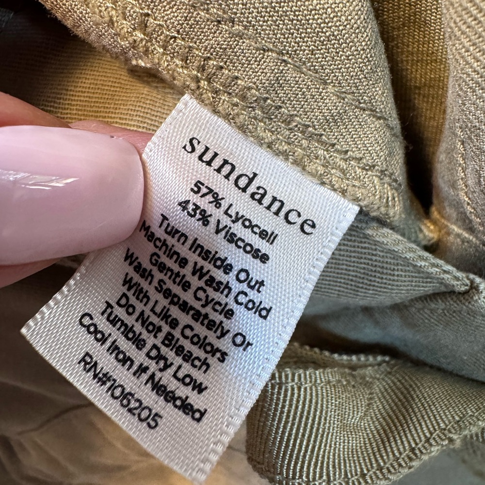 Sundance Olive Utility Jumpsuit - Picture 9 of 10